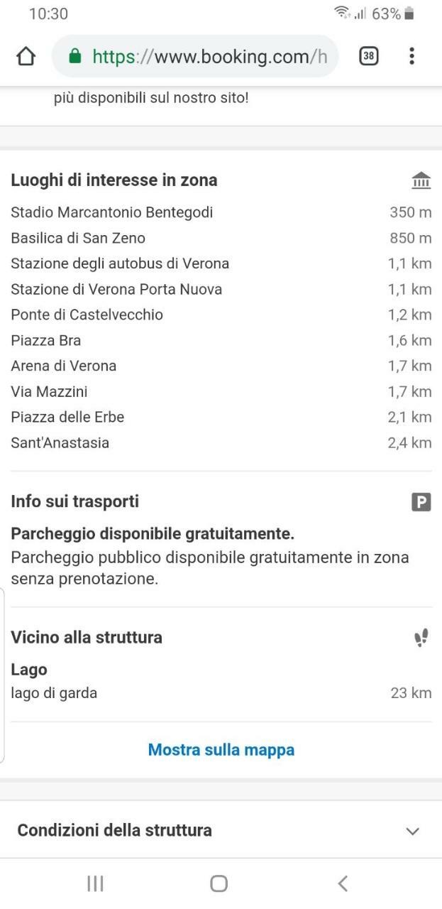 San Valentino Verona 호텔 외부 사진